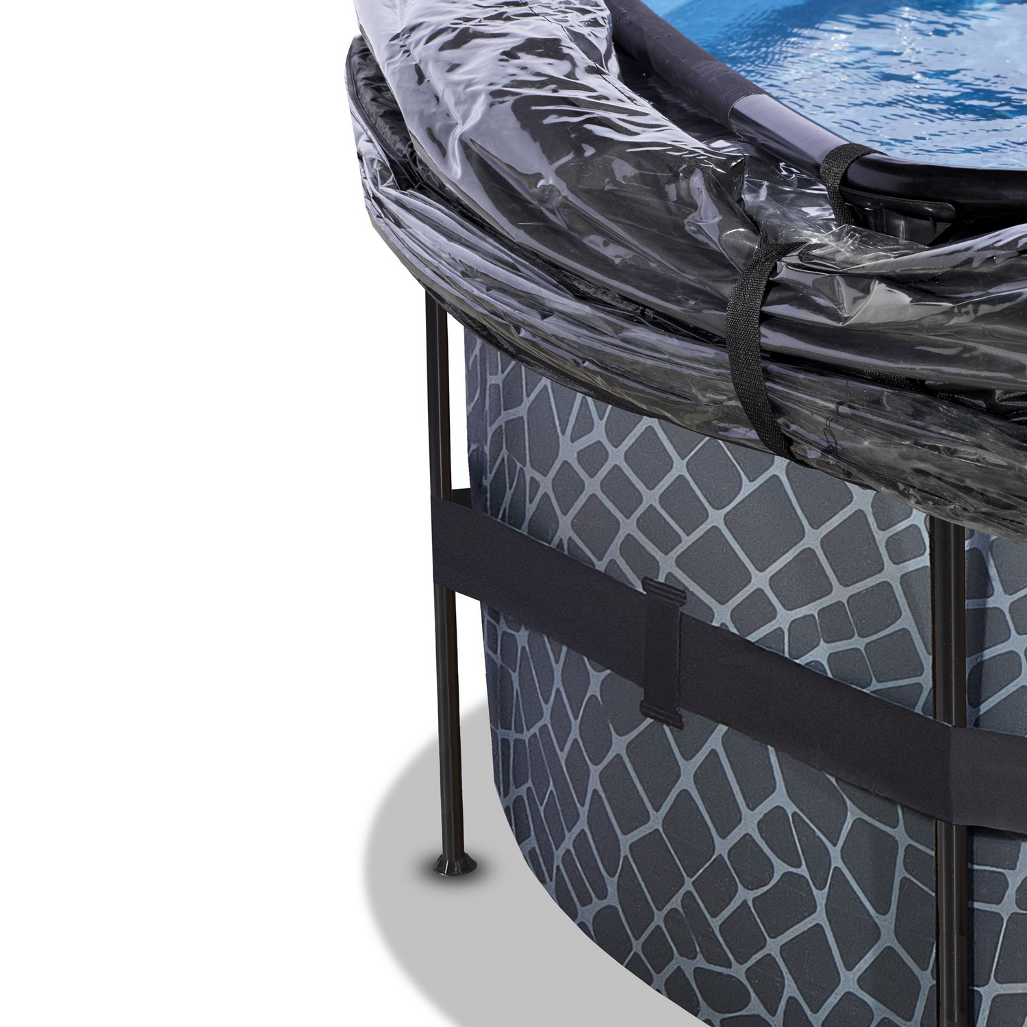 Exit Stone Pool 450x122cm Schwimmbecken Becken Schwimmbad Swimmingpool47 B-Ware