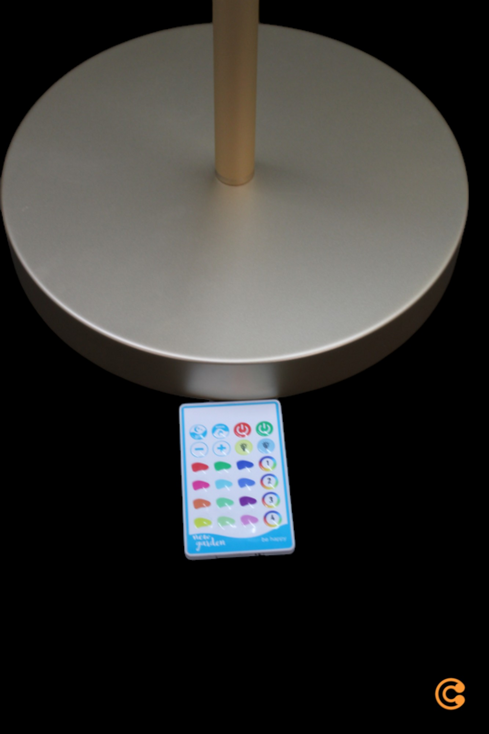 B-Ware Newgarden Lola Slim 120 Solar Stehlampe Messing Leselampe Stehleuchte Leuchte