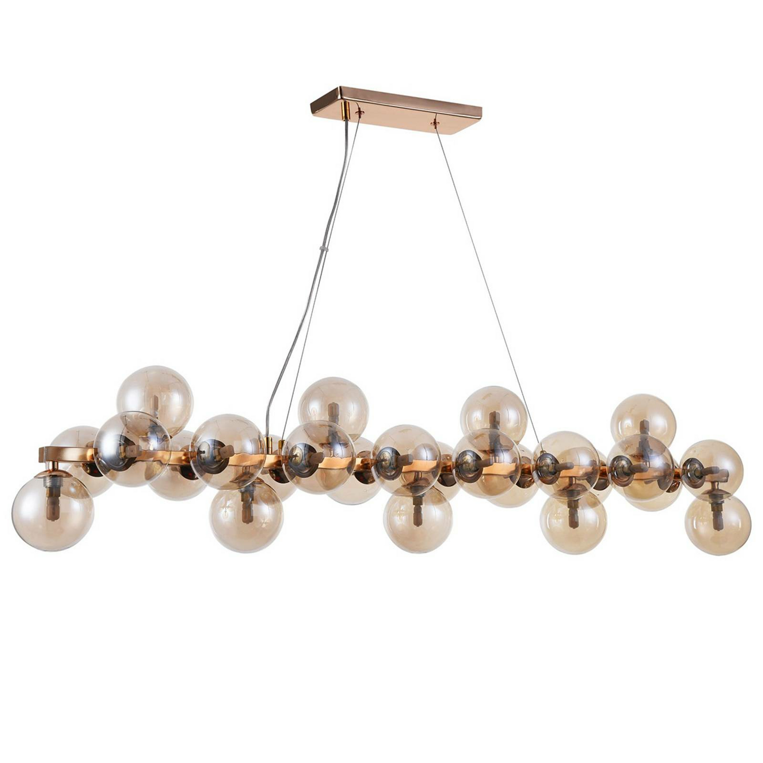 B-Ware Maytoni Hängeleuchte Dallas Hängeleuchte Leuchte Designerleuchte G9 Goldfarben