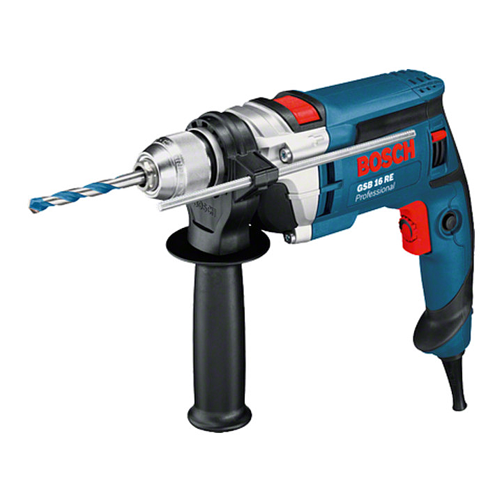 Bosch Schlagbohrmaschine GSB 16 RE mit Handwerkerkoffer 750 W 0-2800 min-1