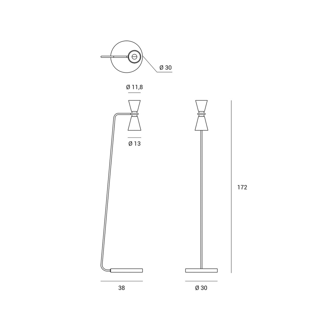 miloox by Sforzin Stehleuchte Graal Stehlampe Standleucht Leuchte Lampe Licht