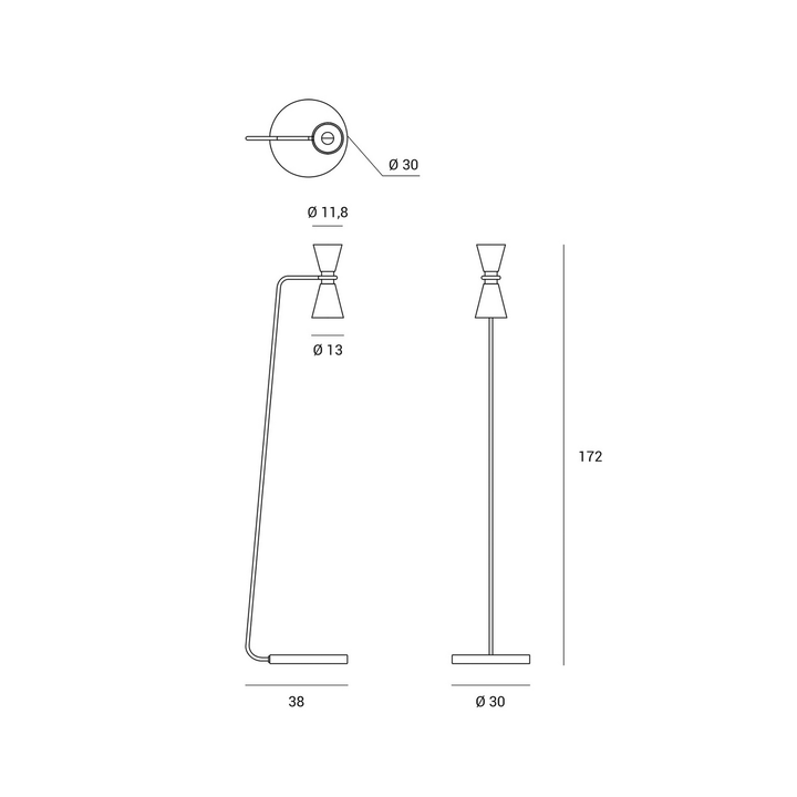 miloox by Sforzin Stehleuchte Graal Stehlampe Standleucht Leuchte Lampe Licht