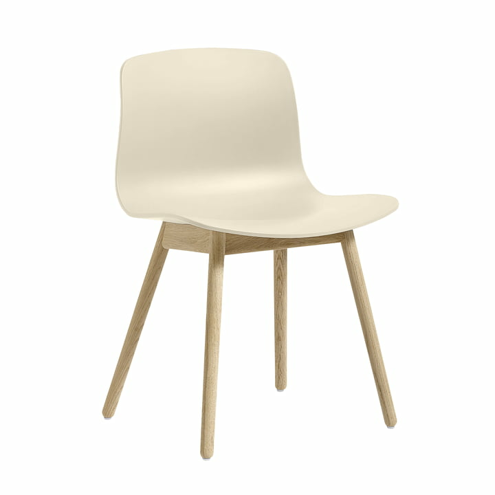 Hay About A Chair AAC 12 Stuhl Küchenstuhl Lehnstuhl Esszimmerstuhl creme Eiche