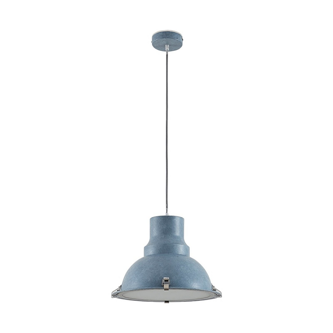 Lindby Betongraue Metallhängeleuchte Percival Deckenlampe Pendelleuchte E27 B-Ware