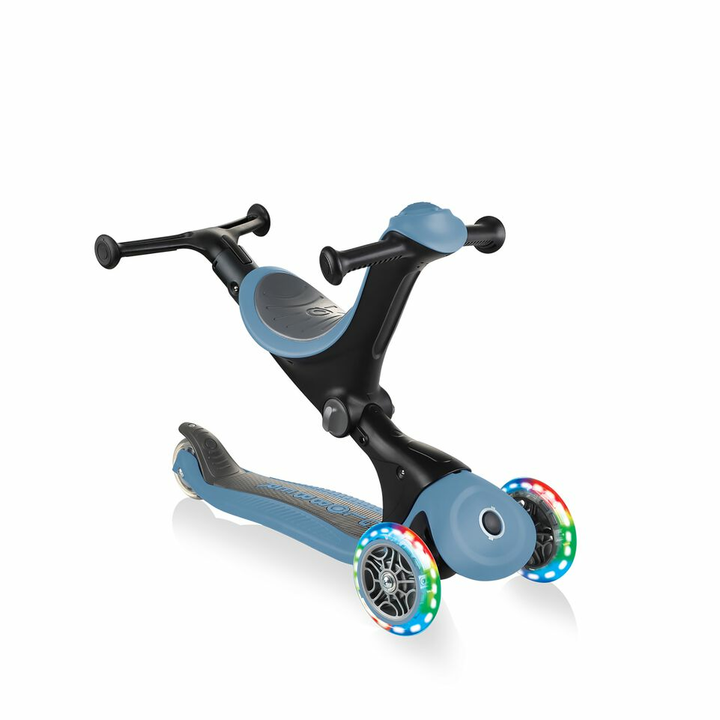 Globber Go Up Deluxe Lights 5 In 1 Dreirad Kickroller Kinderroller Cityroller B-Ware