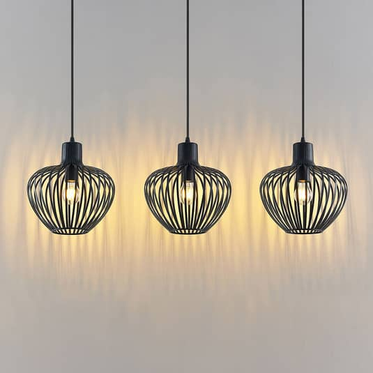 Lindby Deandre Hängeleuchte Hängelampe Pendellampe Pendelleuchte Lampe Leuchte