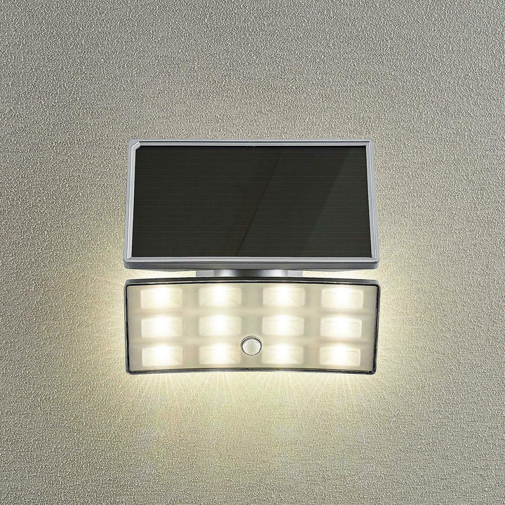 Wandleuchte Wandlampe Außenleuchte PRIOS LED Imsa Bewegungsmelder Lampe weiß
