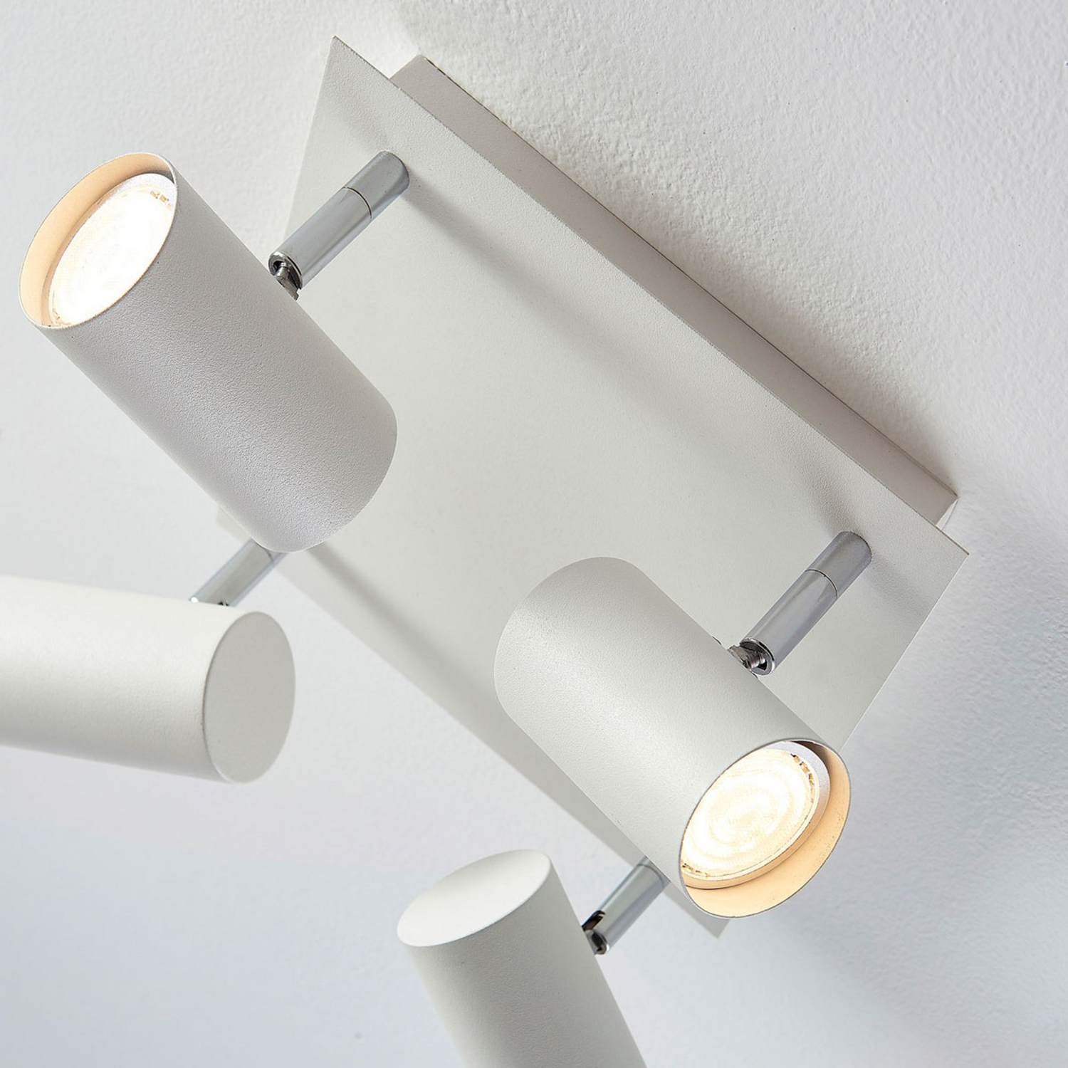 B-Ware Lindby Quadratische Led Deckenlampe Iluk Deckenlampe Leuchte Lampe Vierflammig