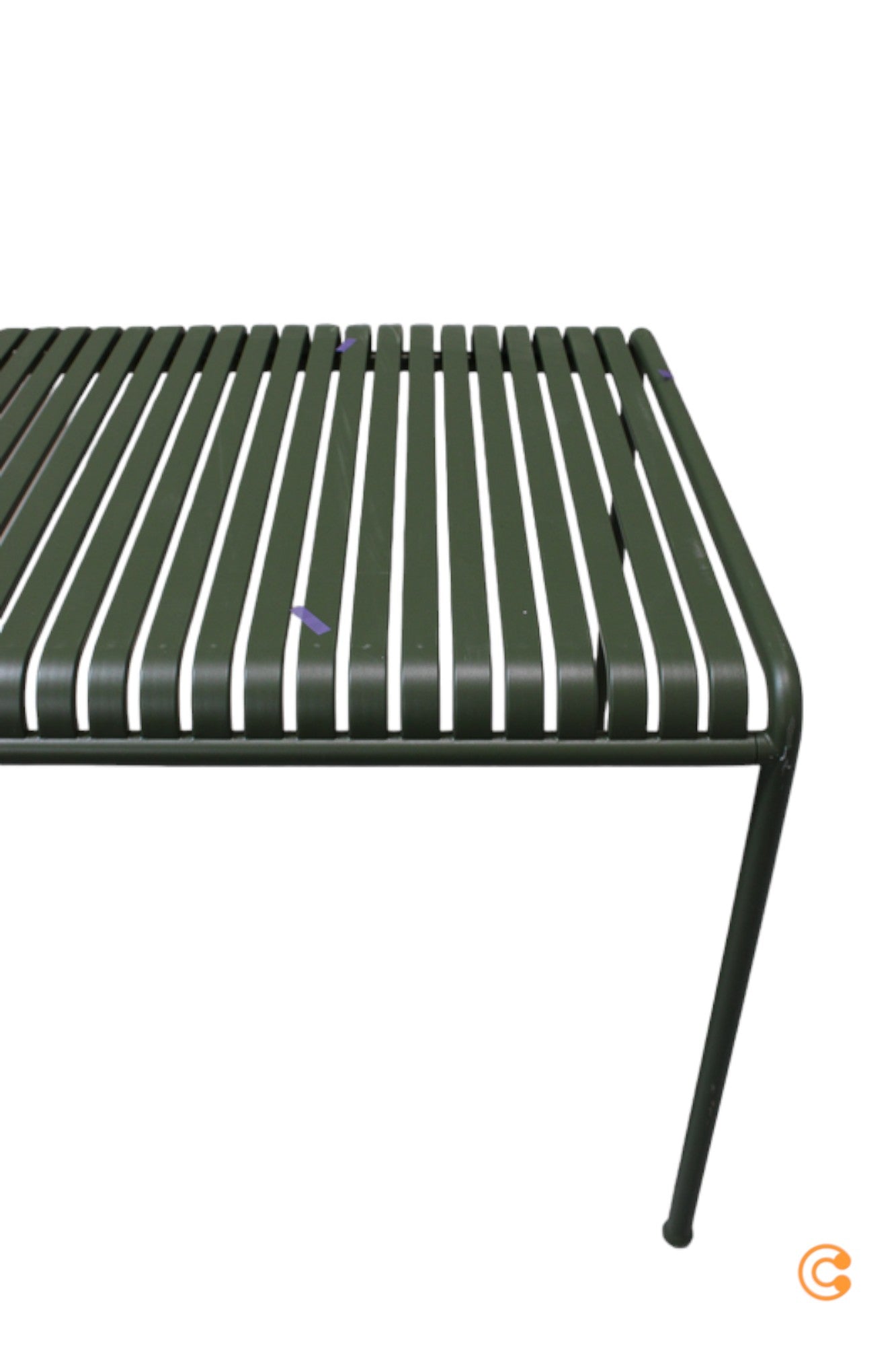 Hay Palissade Tisch rechteckig Gartentisch Esstisch army grün 170x90 MIT MANGEL - 5710441202875