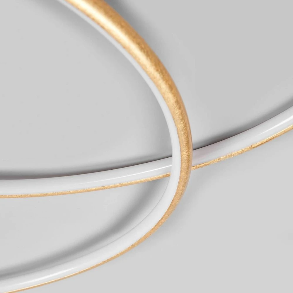 B-Ware Lindby Deckenleuchte Deckenlampe Led Joline Gold Metall Kunststoff Wohnraum B154