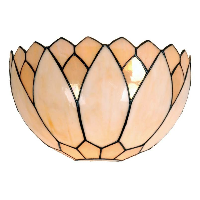 Clayre&Eef Liliana Wandleuchte Wandlampe Wandlicht Leuchte Lampe im Tiffany-Stil