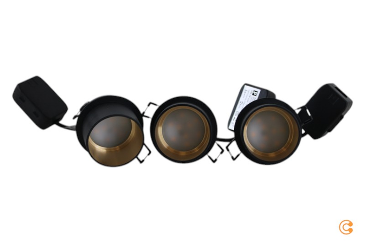 Paulmann Gil Led Einbau 3er Set Deckenlampe Deckenleuchte Lampe Leuchte Spots B-Ware - 4000870933794