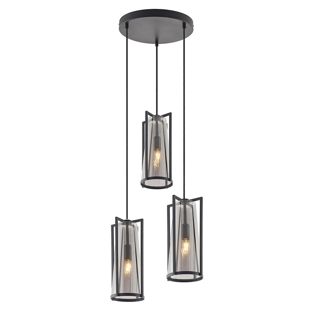 Lucande Rufina Pendellampe Pendelleuchte Lampe Leuchte Hängeleuchte Hängelampe B-Ware