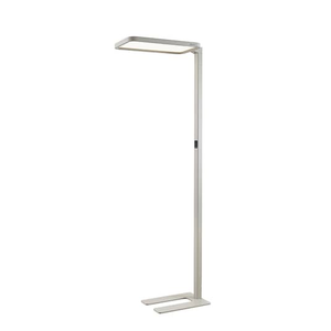 B-Ware Arcchio Stehleuchte Büro Stehlampe Led Dimmer Sensor Nelus Neo Silber Weiß