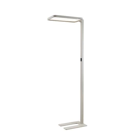 B-Ware Arcchio Stehleuchte Büro Stehlampe Led Dimmer Sensor Nelus Neo Silber Weiß