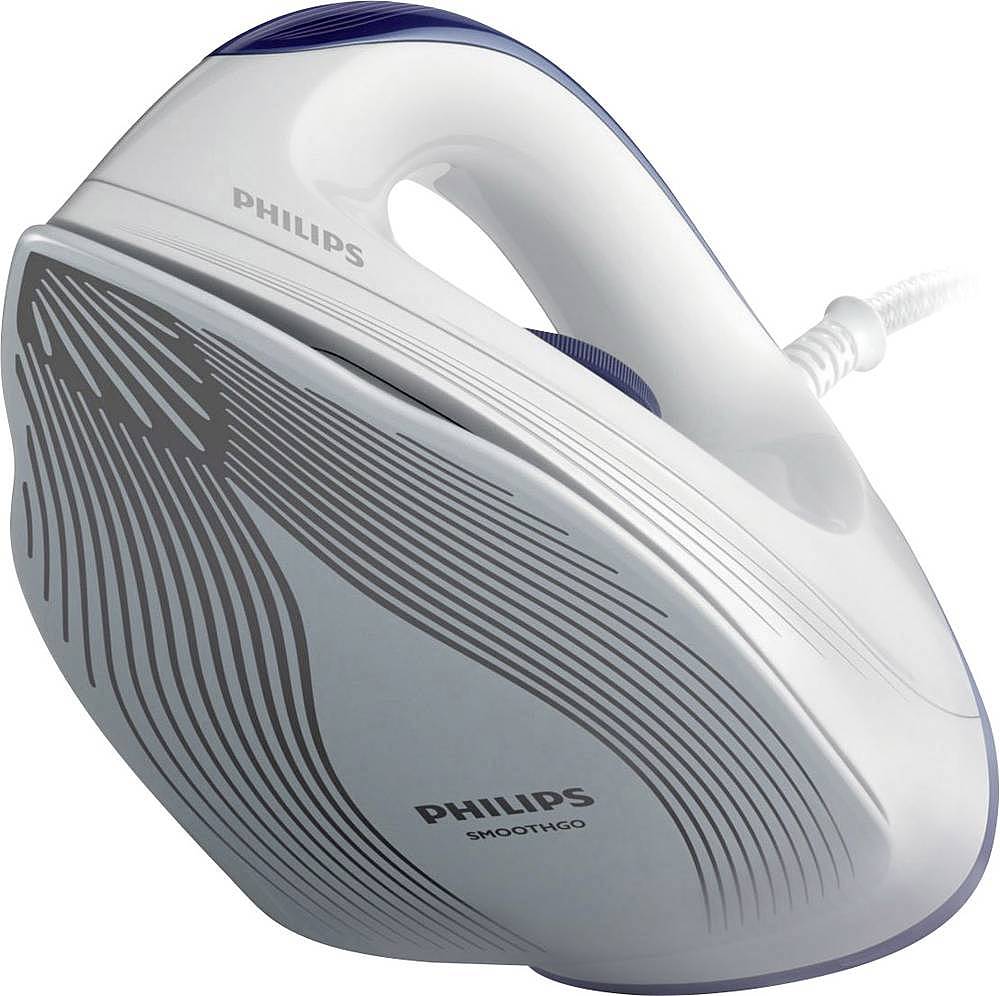 B-Ware Philips Gc160/02 Affinia Bügeleisen 1200 W Dyna Glide Bügelsohle Weiß Schwarz