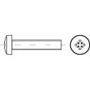 Toolcraft Linsenschrauben M6 45 Mm Kreuzschlitz Pozidriv Stahl Verzinkt 500 St. B-Ware - 4053199263295