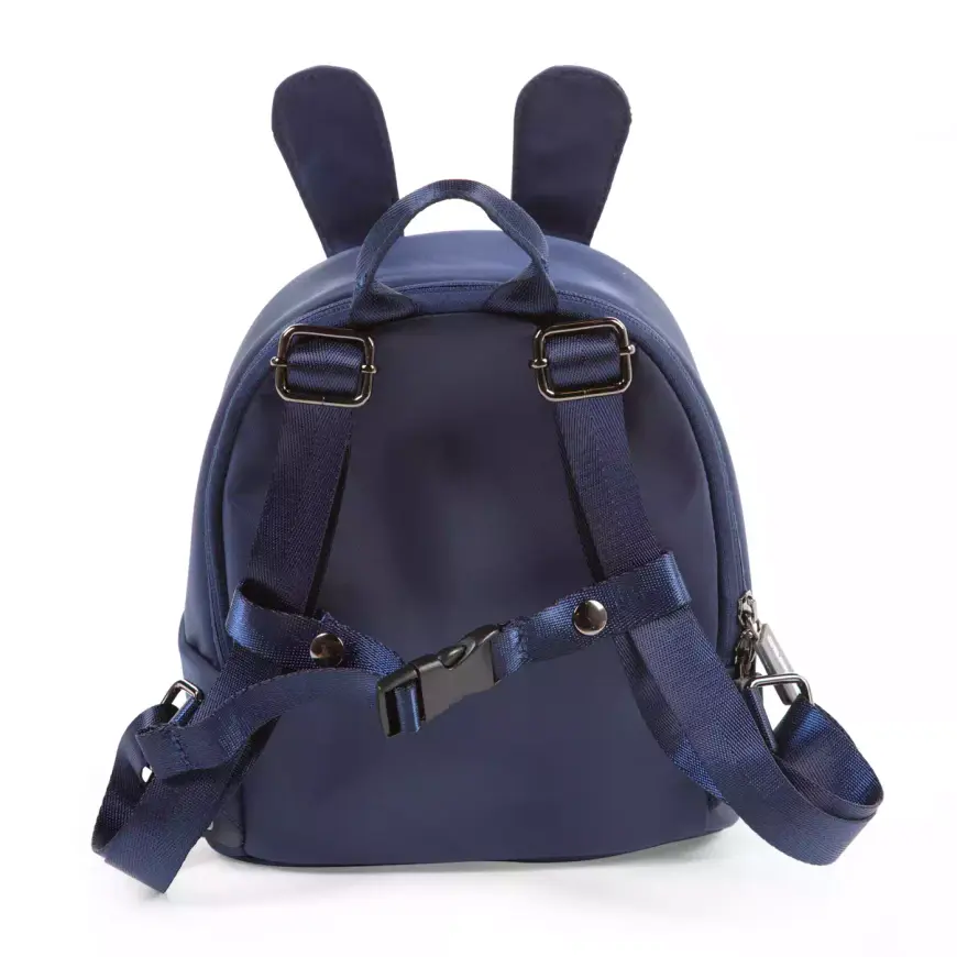 CHILDHOME Kinderrucksack Blau Weiß Reisezubehör Rucksack Reiserucksack Nylon