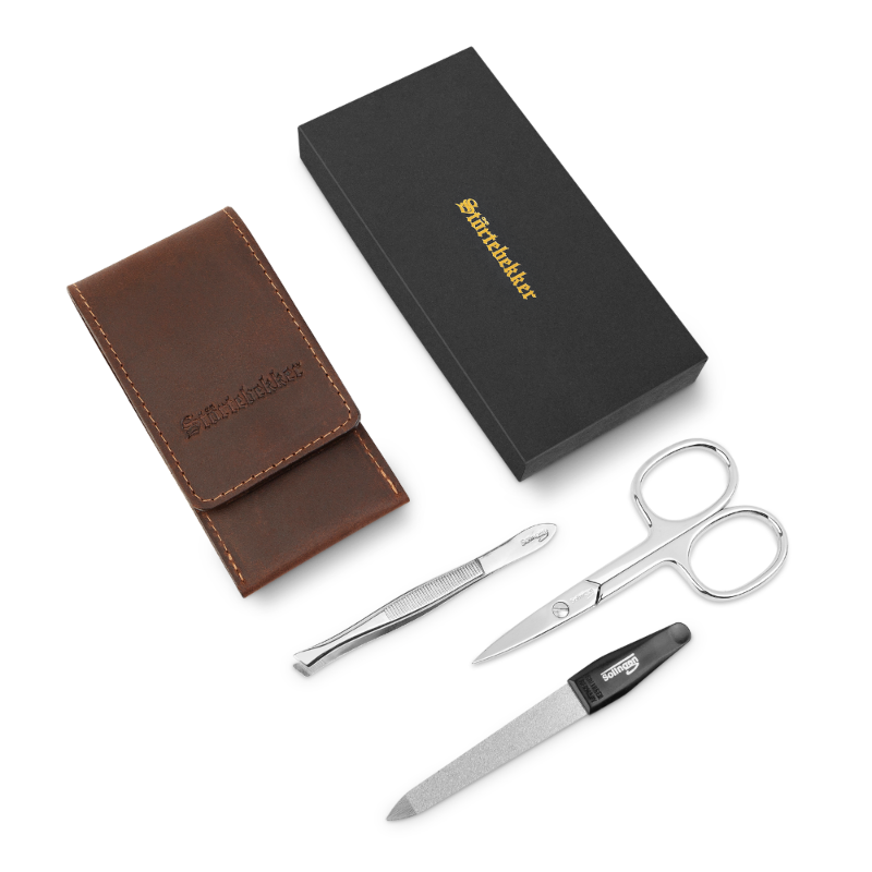 Kit de manucure 3 pièces Störtebekker, kit de soin des ongles, kit de soin (produit de seconde main)