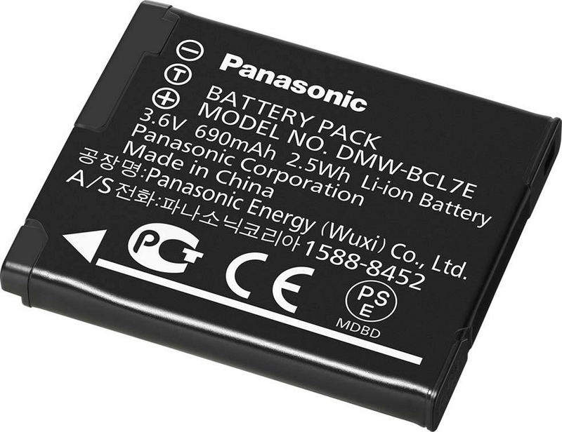 B-Ware Panasonic Deutsch.Ce Akku 3,6 V 690m Ah 2,5 Wh Dmwbcl7 E Kamera Akku Video Akku