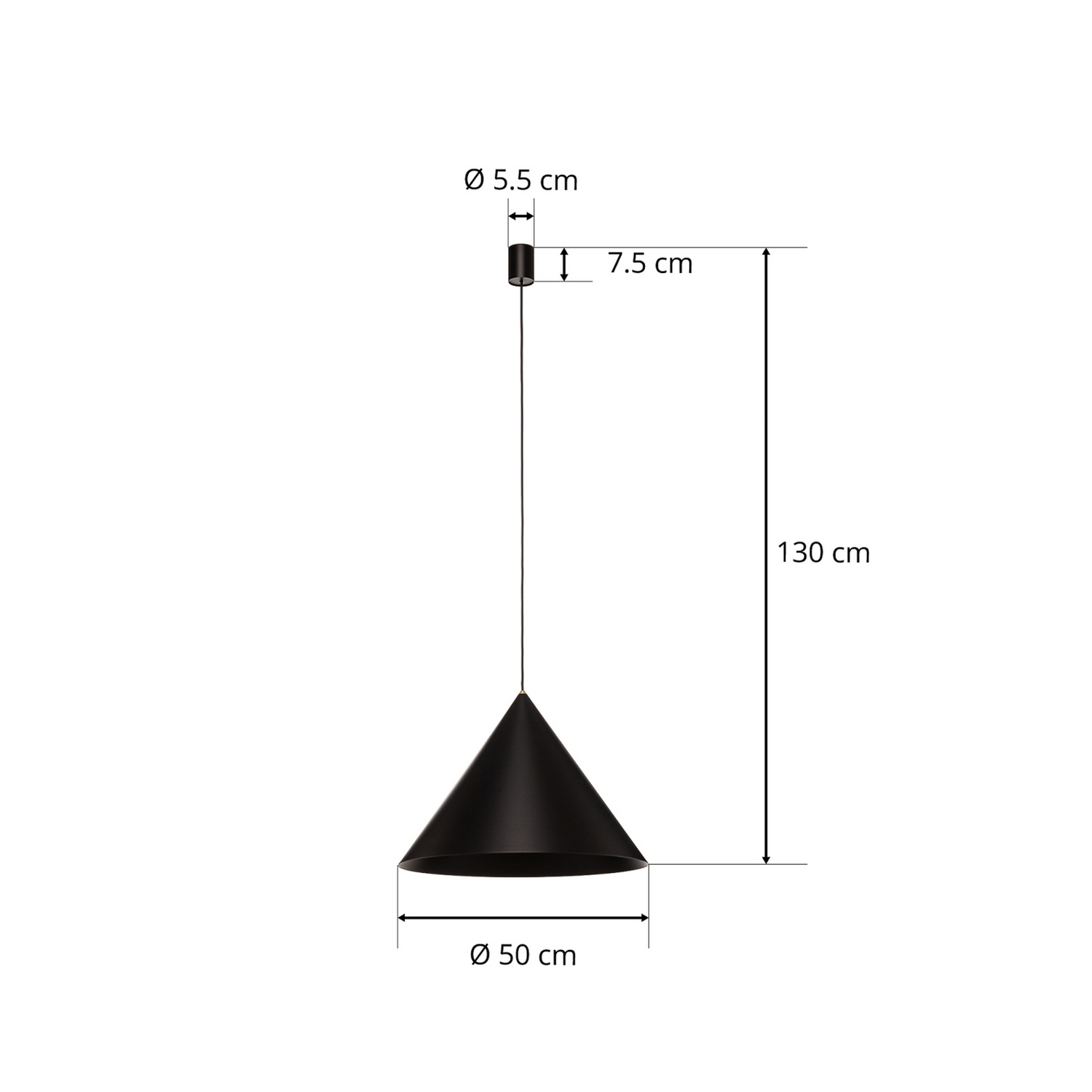 Nowodvorski Lighting Hängeleuchte Zenith L Aus Metall Schwarz Hängelampe La788 B-Ware - 5903139800594
