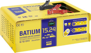 B-Ware Gys Automatikladegerä tBATIUM 6/12/24 V 22 A Überspannungs- und Verpolungsschutz
