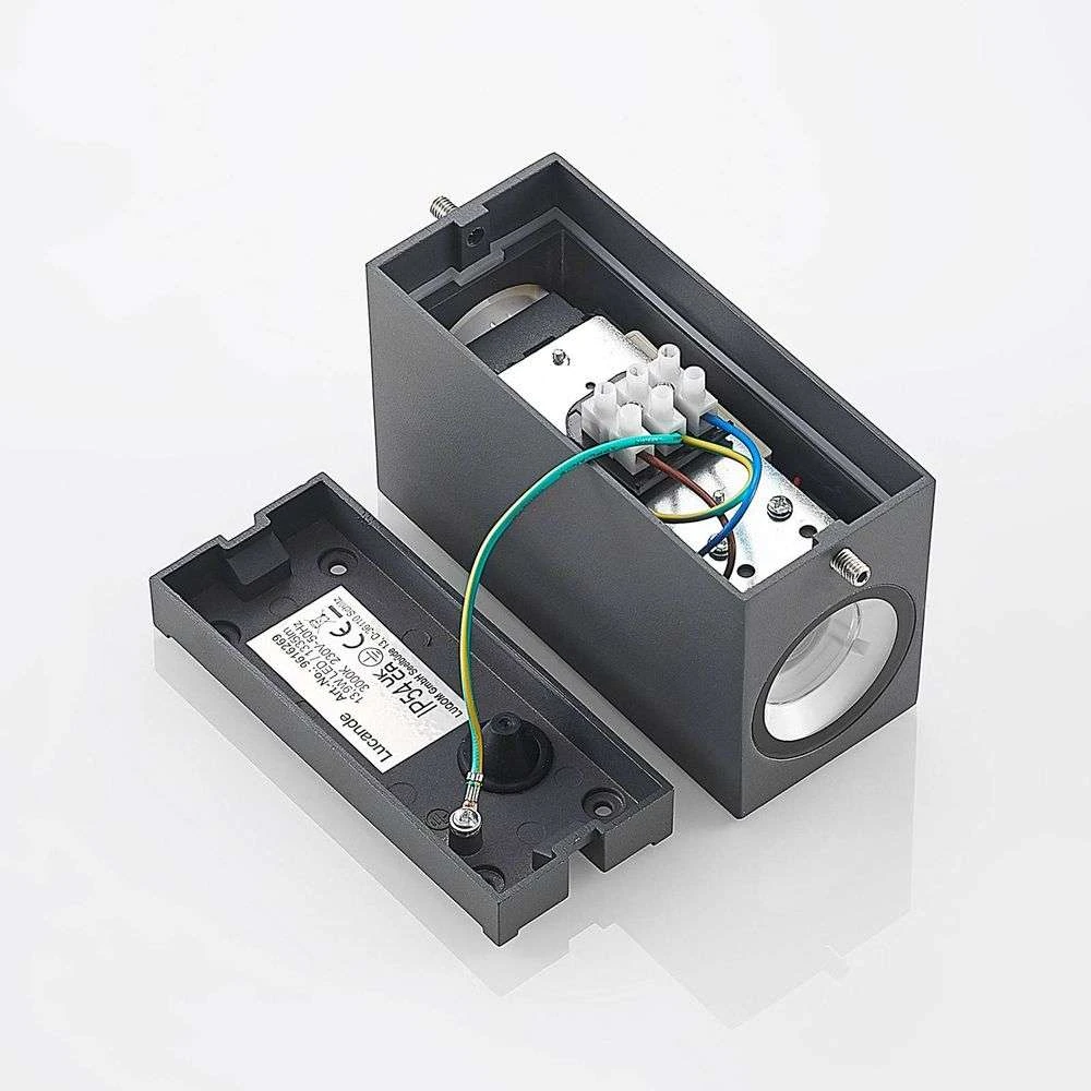 Lucande Cimala Led Außenwandlampe Wandleuchte Lampe Leuchte Wandlicht Licht480 B-Ware - 4251911720075