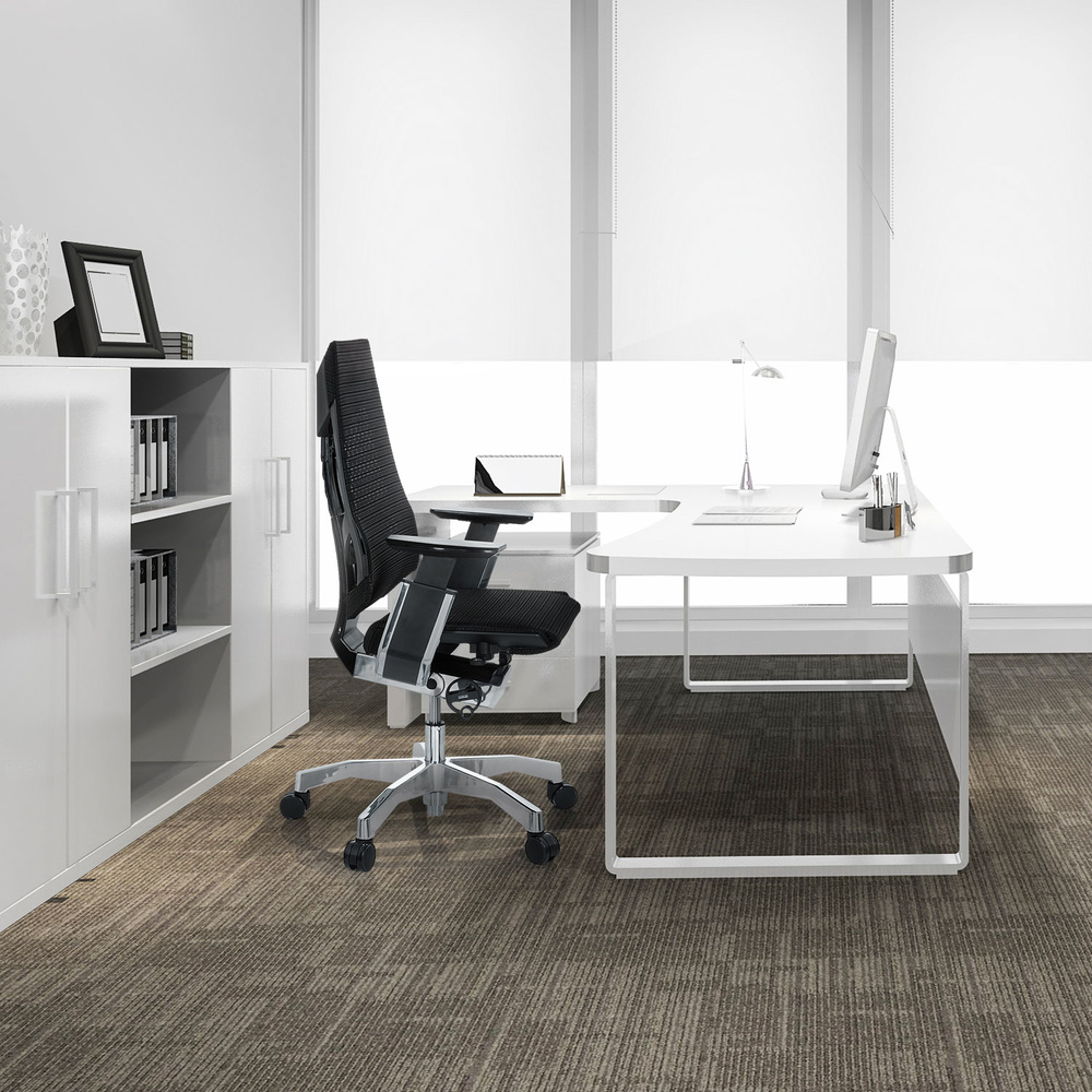 B-Ware Hjh Office Bürostuhl Drehstuhl Genidia Schreibtischstuhl Stuhl Netzstoff Schwarz