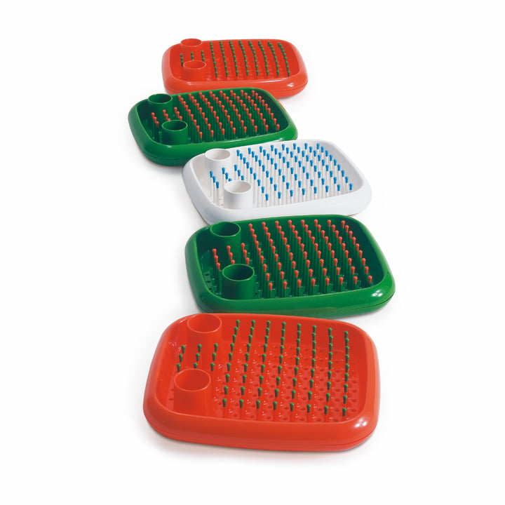 B-Ware Magis Dish Doctor Abtropfgestell Abtropfschale Abtropfkorb Küche Orange/ Grün - 8050046400540