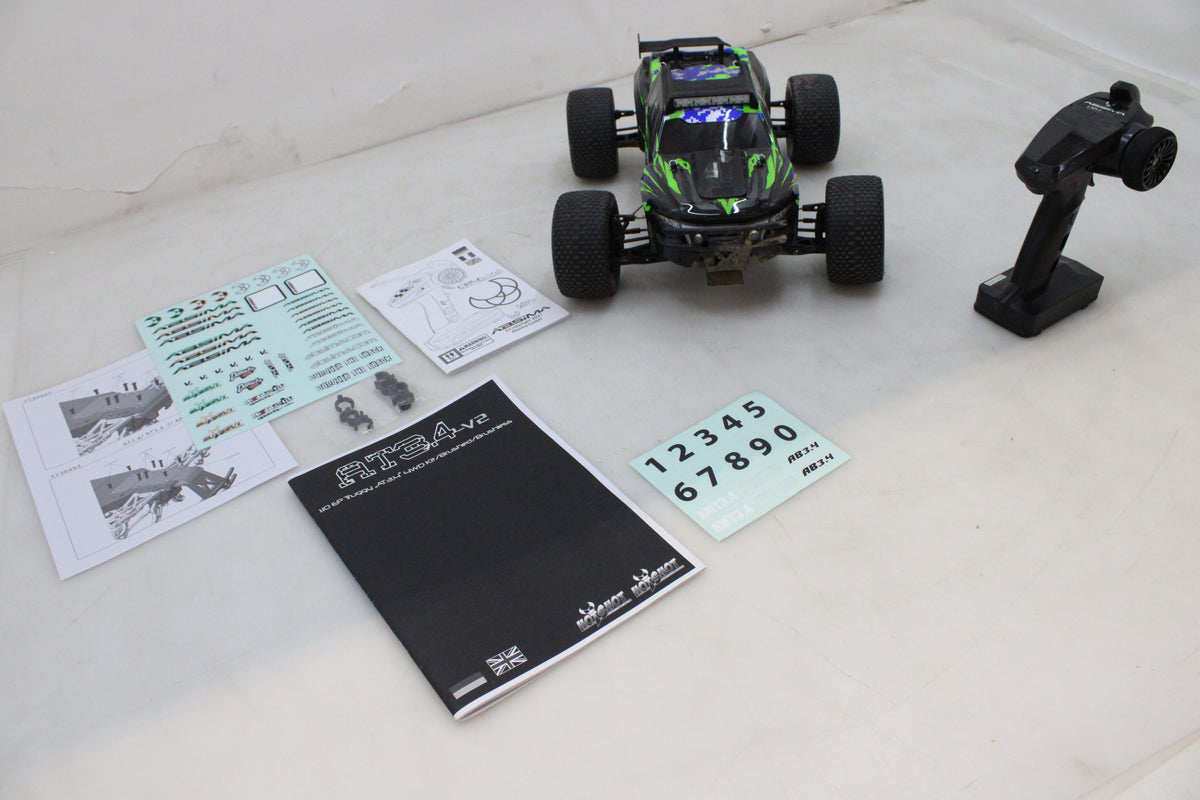 Absima AT3.4 V2 Brushed 1:10 RC Modellauto Elektro Truggy 4WD SIEHE TEXT/FOTO - 4250650957476
