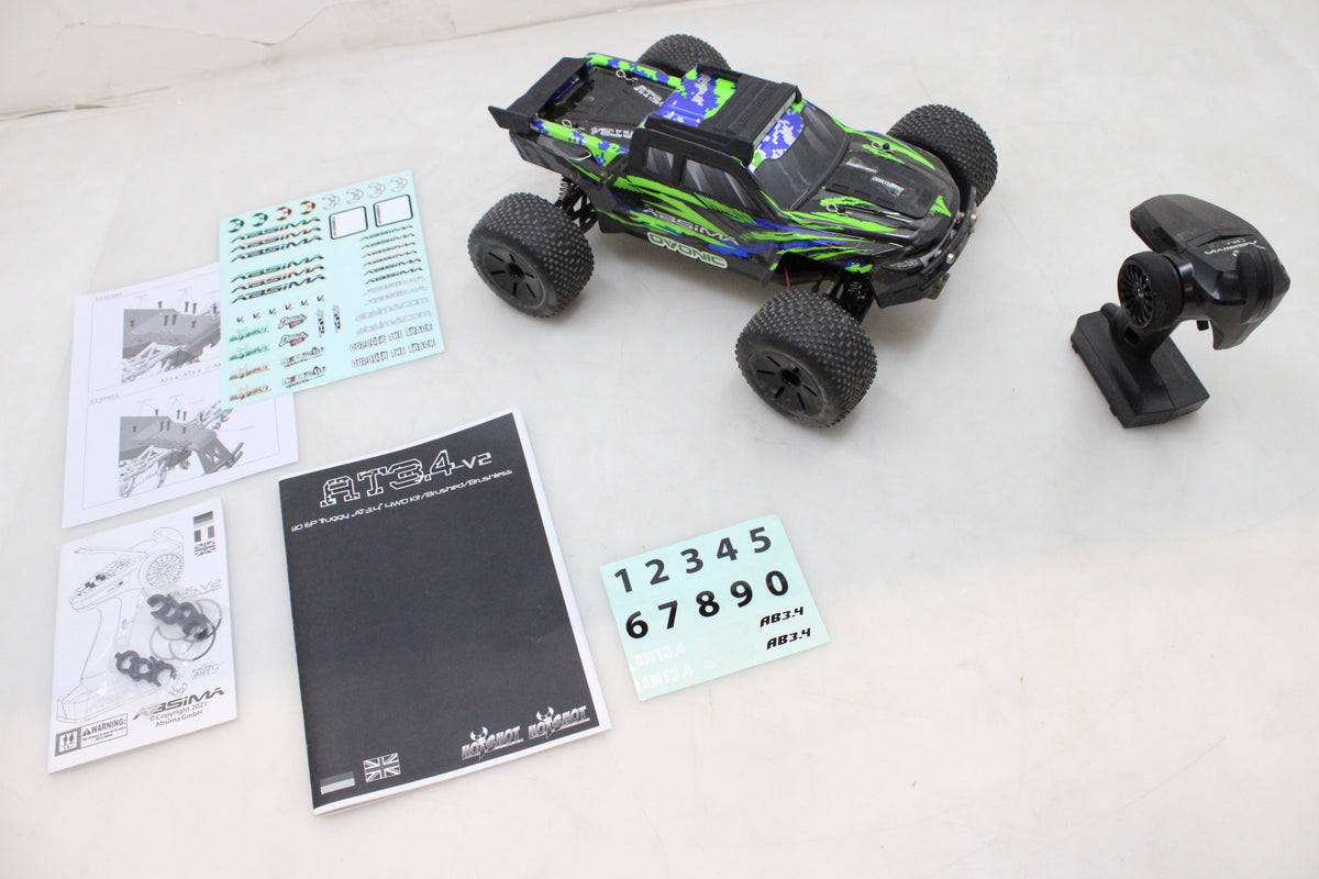 Absima AT3.4 V2 Brushed 1:10 RC Modellauto Elektro Truggy 4WD SIEHE TEXT/FOTO - 4250650957476