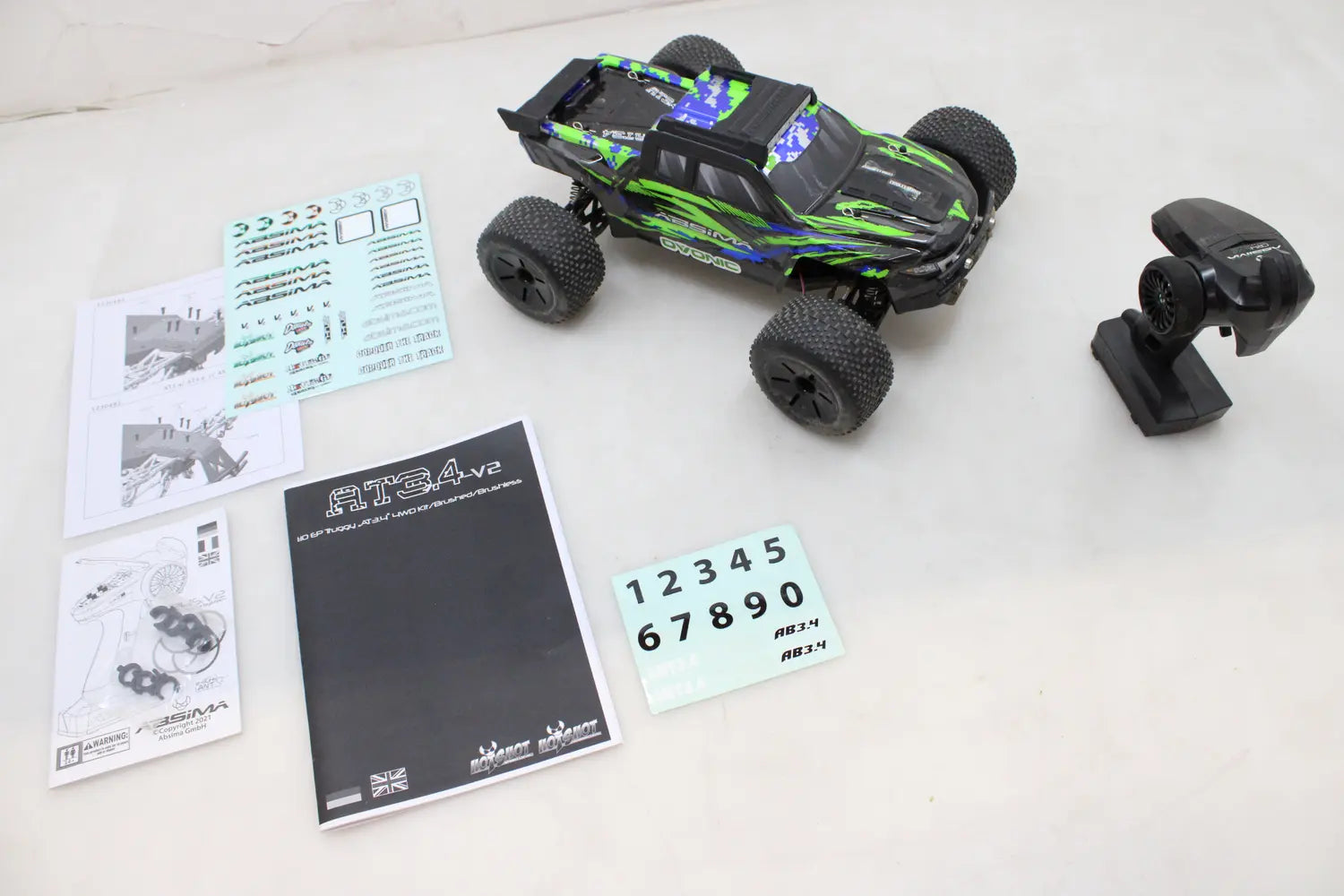 B-Ware Absima At3.4 V2 Brushed 1:10 Rc Modellauto Elektro Truggy 4 Wd Siehe Text/Foto - 4250650957476