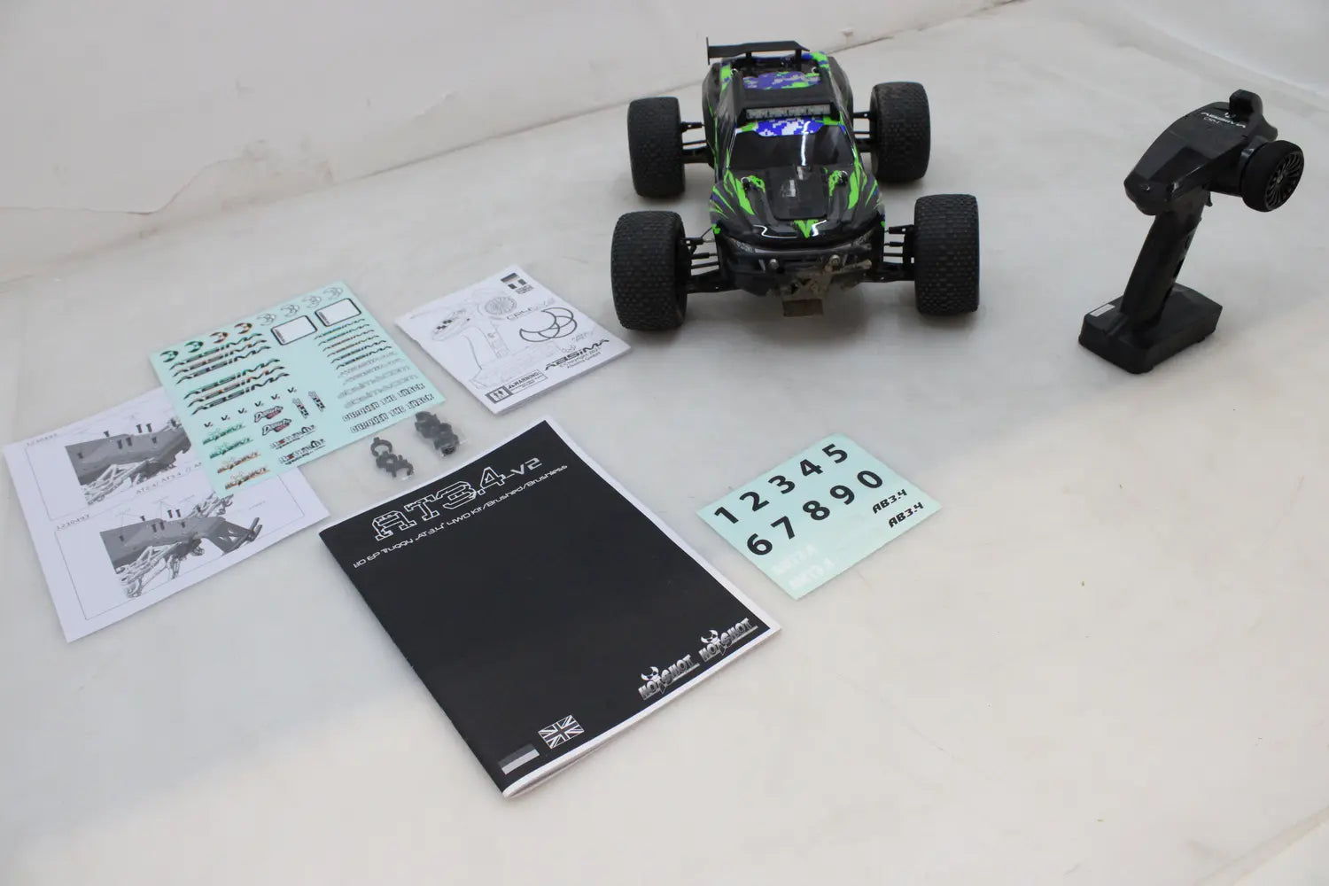 B-Ware Absima At3.4 V2 Brushed 1:10 Rc Modellauto Elektro Truggy 4 Wd Siehe Text/Foto - 4250650957476