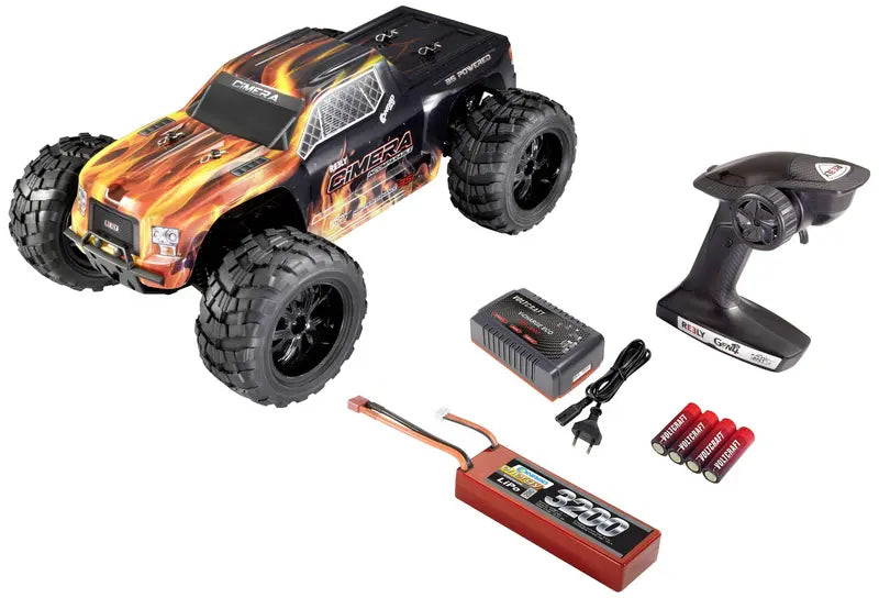B-Ware Reely Cimera Black Brushless Monstertruck 1:10 Rc Modellauto Auto Allradantrieb - 4064161156033