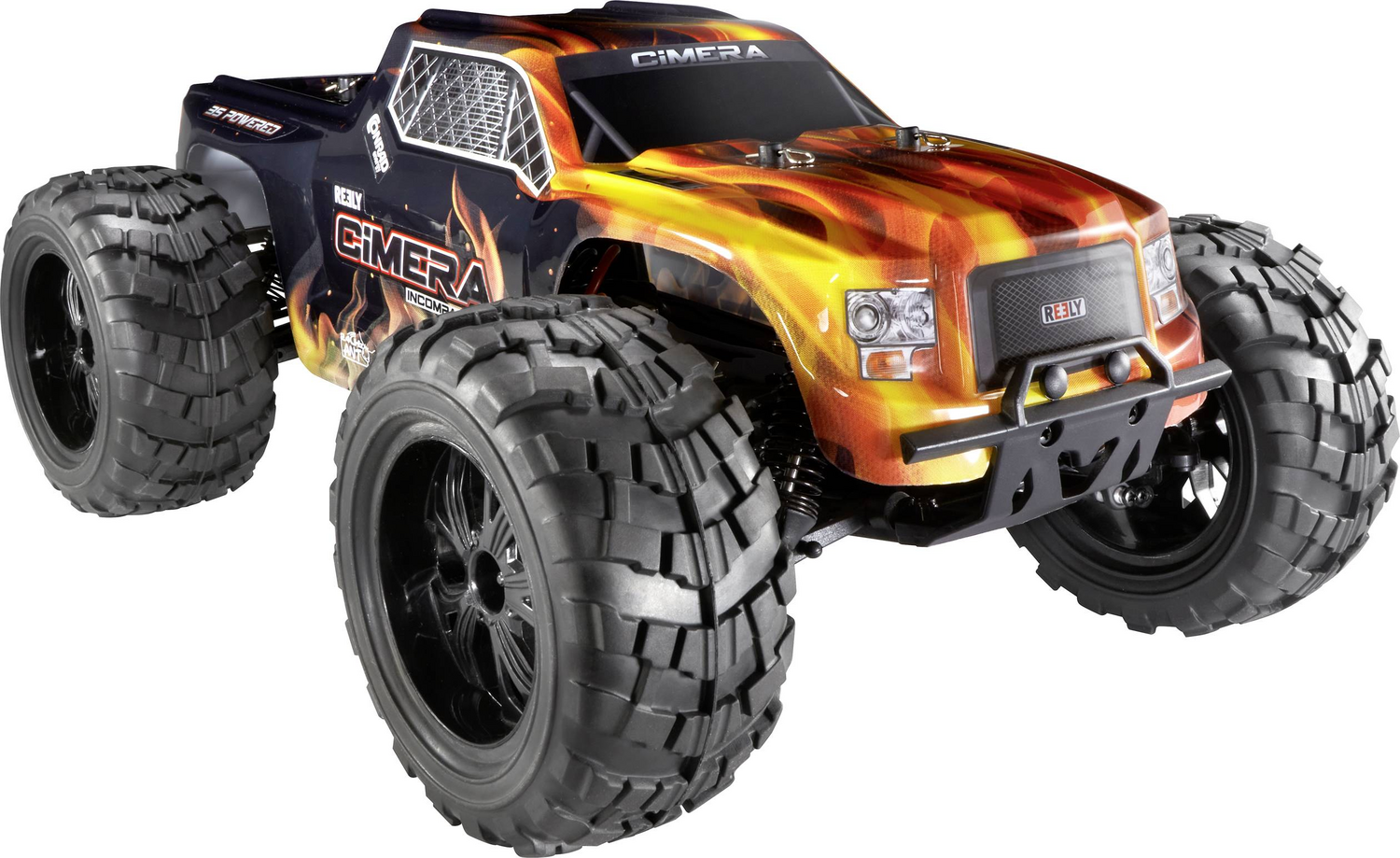 B-Ware Reely Cimera Black Brushless Monstertruck 1:10 Rc Modellauto Auto Allradantrieb - 4064161156033