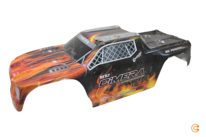 Reely Cimera Black Brushless Monstertruck 1:10 Rc Modellauto Auto Siehe Text/Foto C-Ware