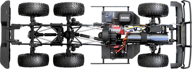 Reely Free Men 2.0 6x6 Brushed 1:10 Rc Modellauto Elektro Crawler Allrad Modell B-Ware - 4064161167800