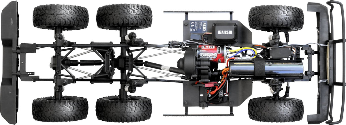 Reely FreeMen 2.0 6x6 Brushed 1:10 RC Modellauto Elektro Crawler Allrad Modell - 4064161167800