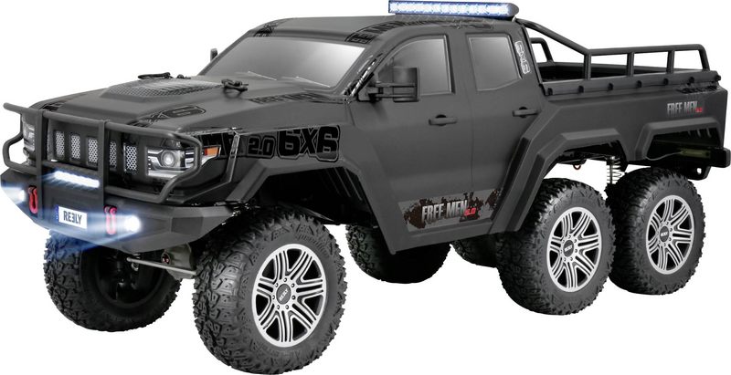 Reely Free Men 2.0 6x6 Brushed 1:10 Rc Modellauto Elektro Crawler Allrad Modell B-Ware - 4064161167800