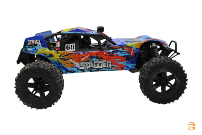 1:10 Ep Sandbuggy Stagger Rtr Sc Buggy Fahrzeug Akku Ladegerät Siehe Text/Foto C-Ware - 4053199959723