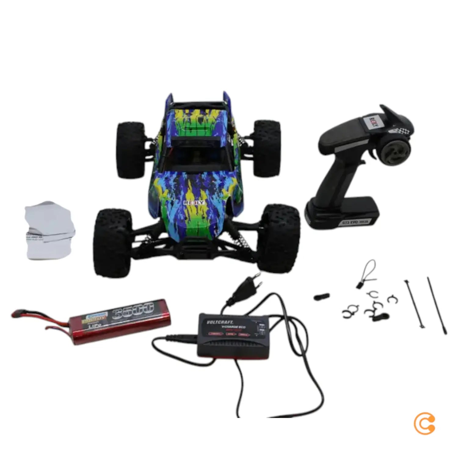 C-Ware Reely Stagger Brushless 1:10 Rc Modellauto Elektro Buggy 4 Wd Siehe Text/Foto55 - 4053199976683