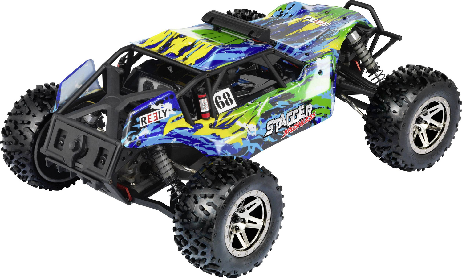 C-Ware Reely Stagger Brushless 1:10 Rc Modellauto Elektro Buggy Auto Allrad Siehe Text - 4053199976683