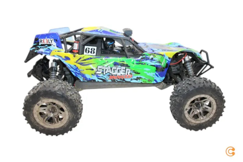 Reely Stagger Brushless 1:10 Modellauto Elektro Allradantrieb Siehe Text/Foto C-Ware - 4053199976683