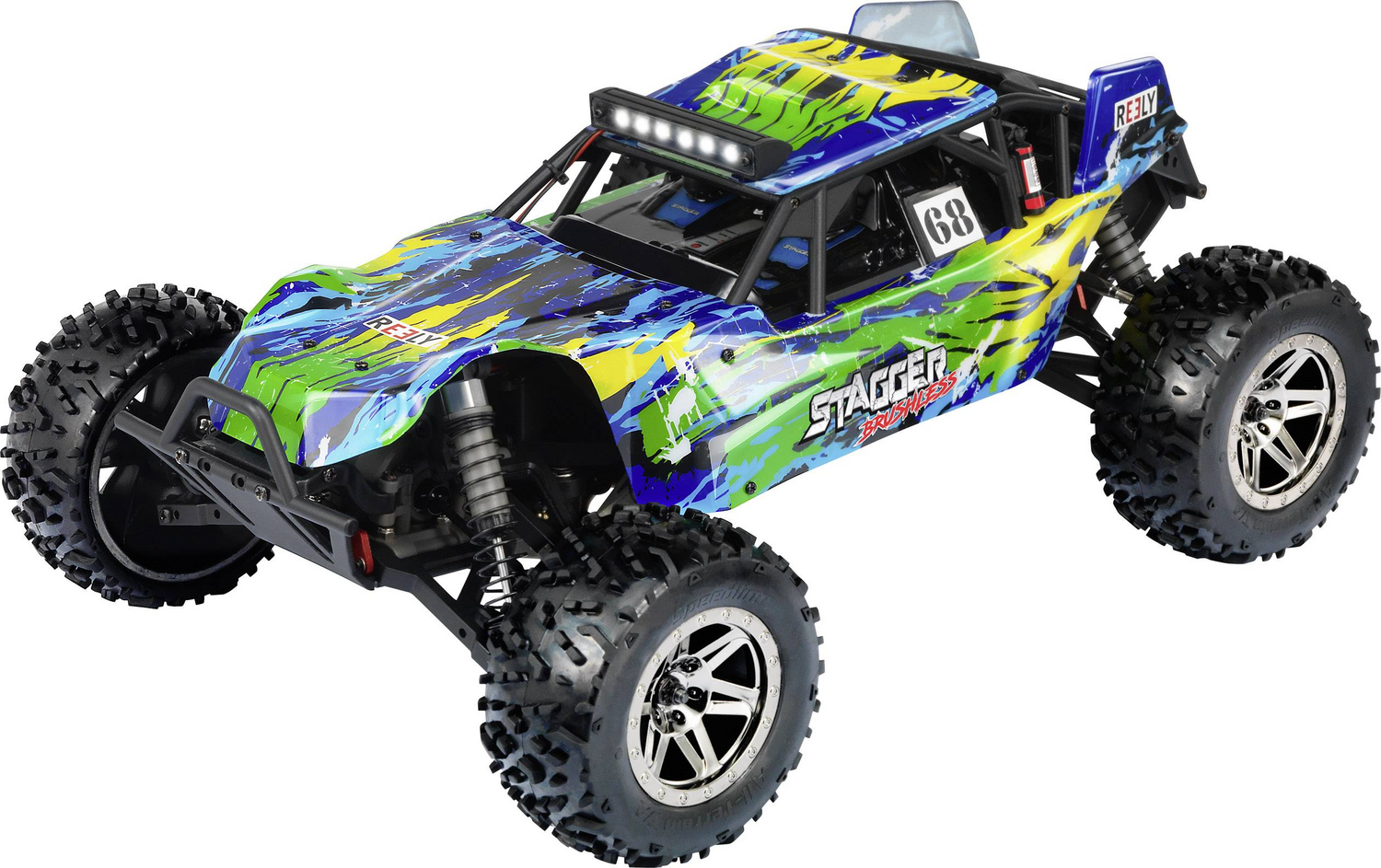 C-Ware Reely Stagger Brushless 1:10 Rc Modellauto Elektro Buggy Auto Allrad Siehe Text - 4053199976683