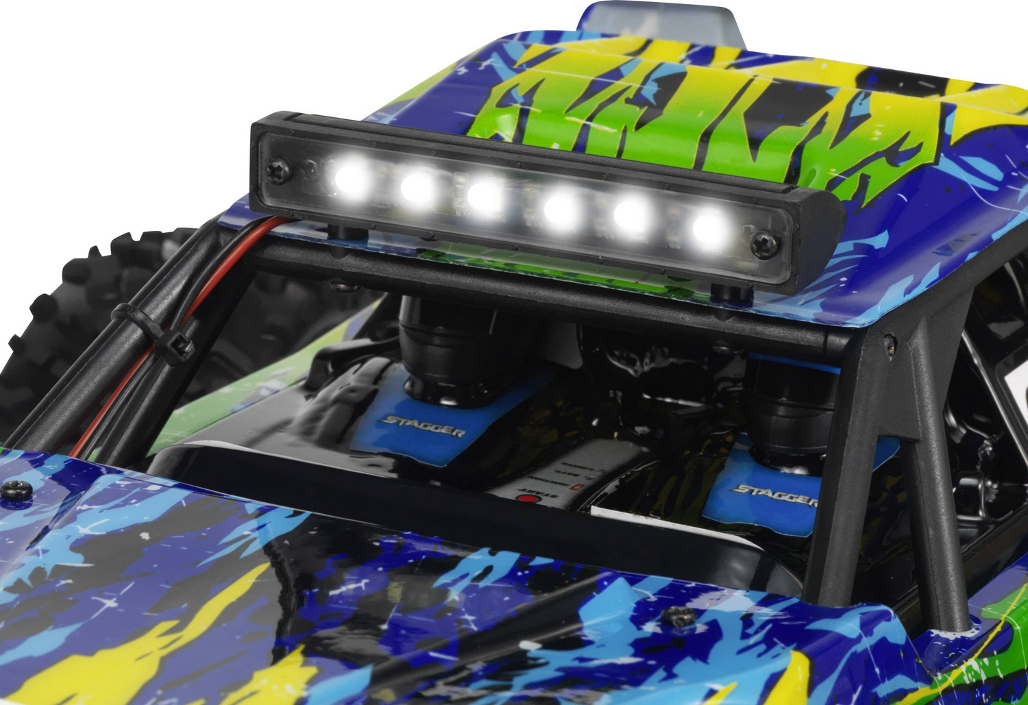 C-Ware Reely Stagger Brushless 1:10 Rc Modellauto Elektro Buggy Auto Allrad Siehe Text - 4053199976683