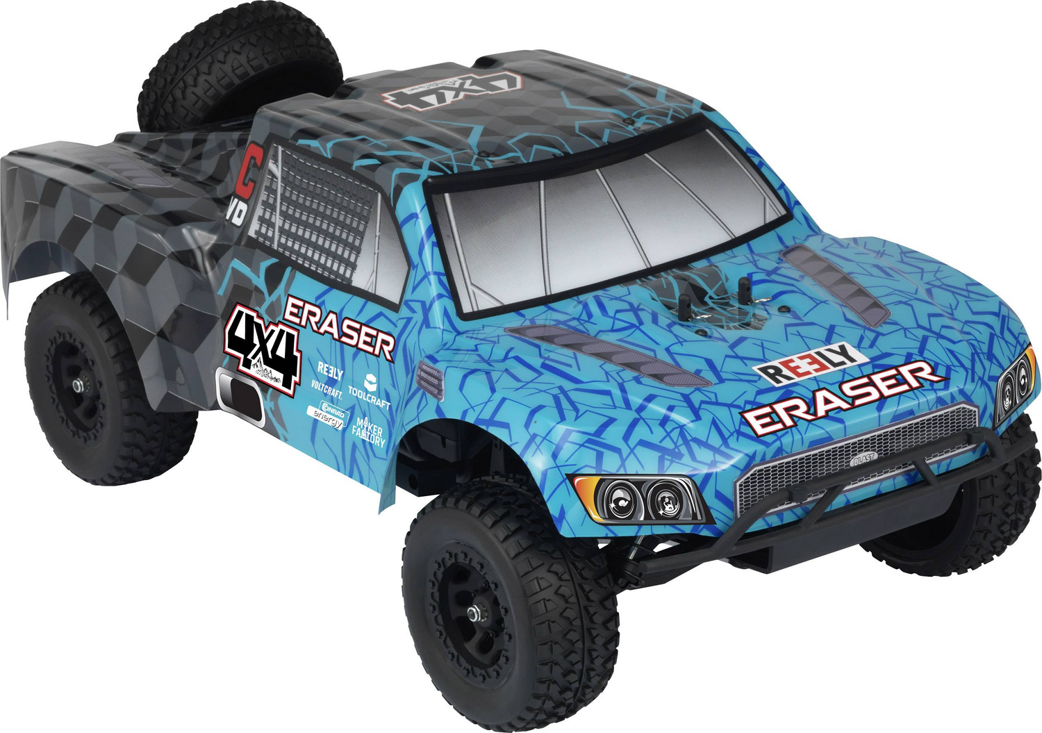 B-Ware Reely Eraser Brushless 1:10 Modellauto Elektro Short Course Siehe Text/Foto - 4053199937011