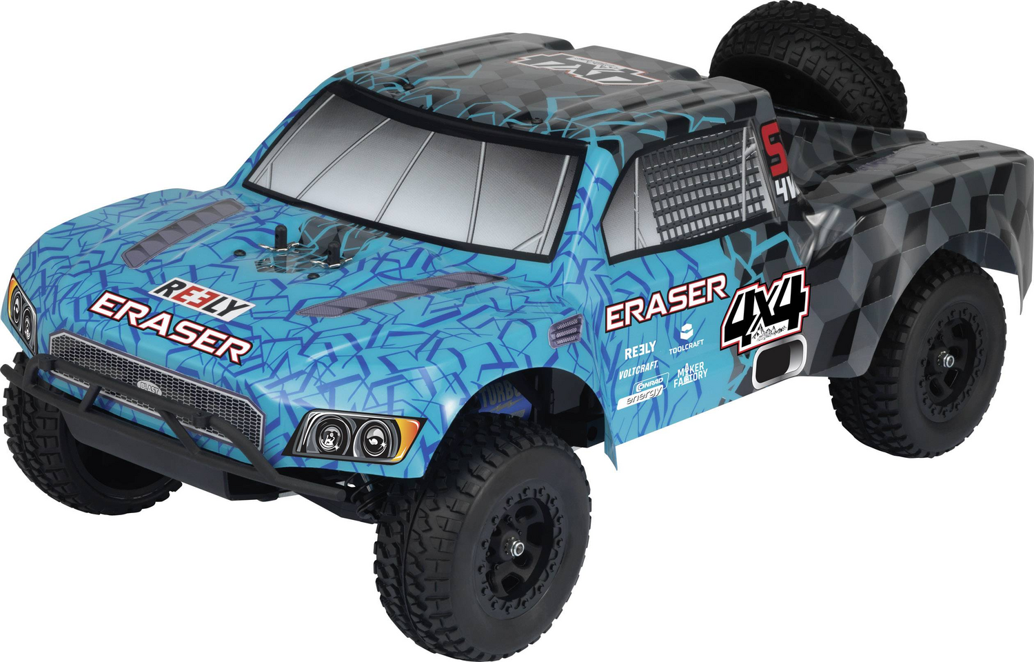 B-Ware Reely Eraser Brushless 1:10 Modellauto Elektro Short Course Siehe Text/Foto - 4053199937011