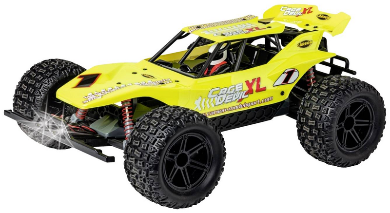 B-Ware Carson Rc Sport Cage Devil Xl Gelb Brushed 1:10 Rc Elektro Siehe Text/Foto - 4005299007583