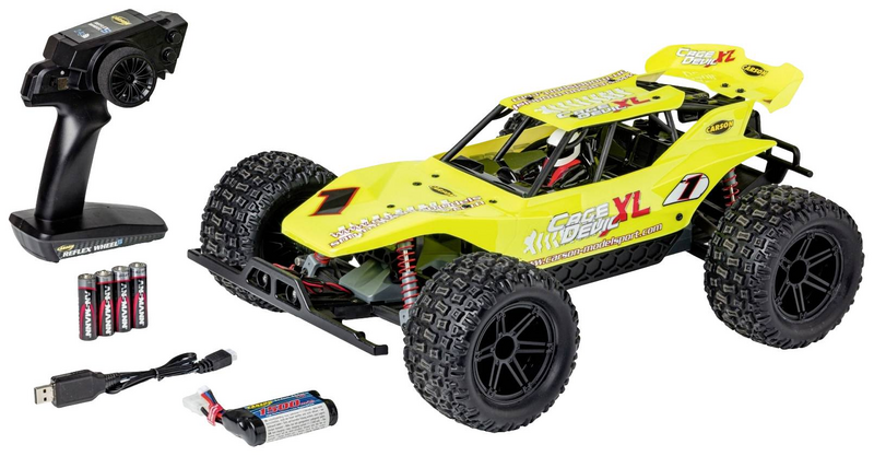 B-Ware Carson Rc Sport Cage Devil Xl Gelb Brushed 1:10 Rc Elektro Siehe Text/Foto - 4005299007583