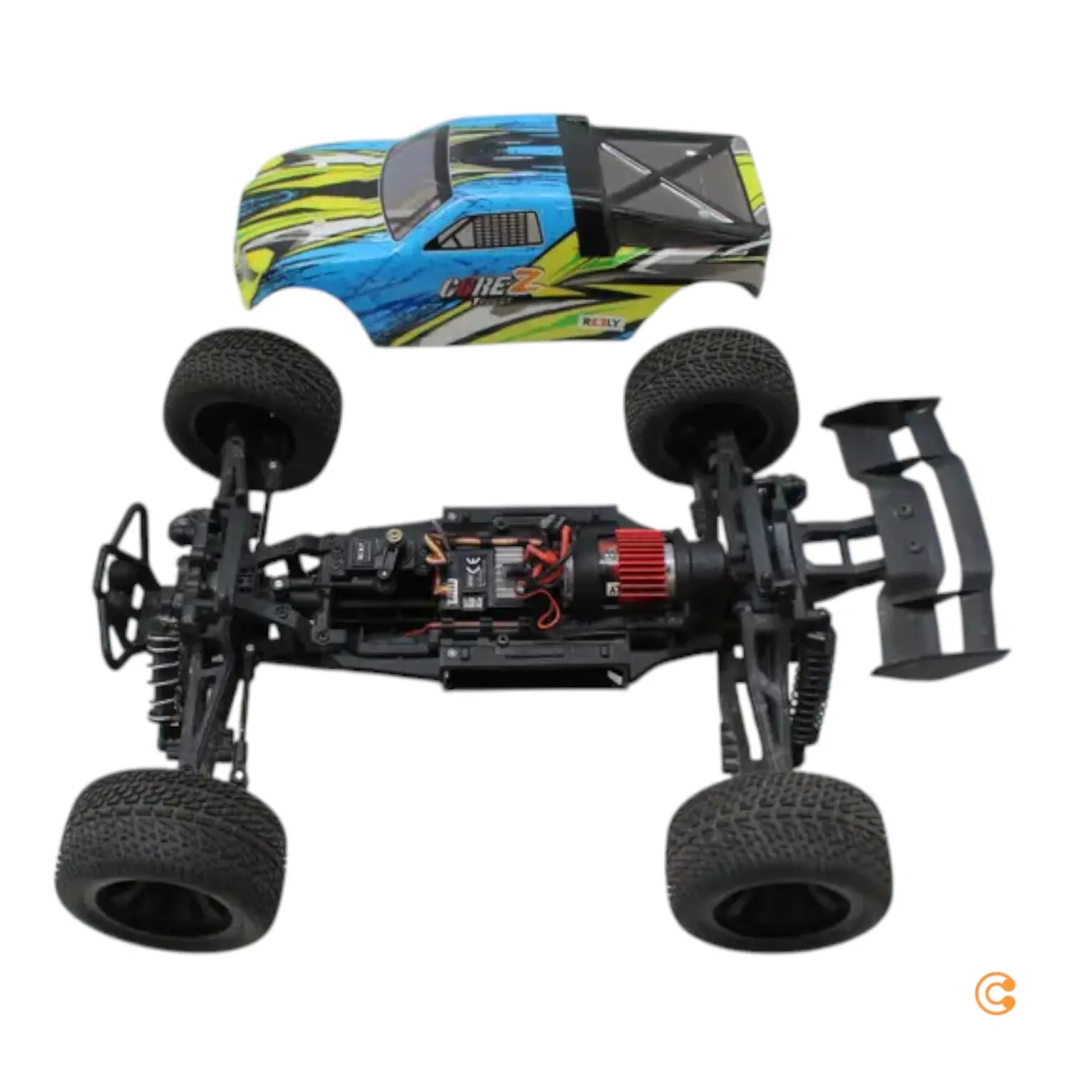 Reely Core Z Brushed 1:10 Xs Rc Einsteiger Modellauto Elektro Allrad Auto  D-Ware - 4064161032702